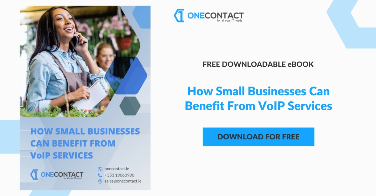 How Small Businesses Can Benefit From VoIP Services - eBook - SM - One Contact